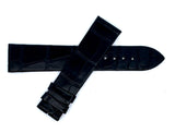 Montblanc Men's 19mm x 17mm Black Alligator Leather Watch Band FRE