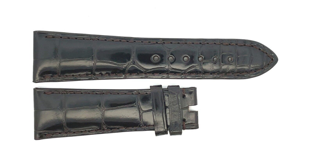 Chopard 22mm x 18mm Black Alligator Watch Band Strap 105/070 Short