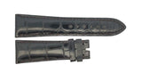 Chopard 22mm x 18mm Black Alligator Watch Band Strap 105/070 Short