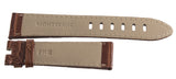 Montblanc Men's 20mm x 18mm Brown Alligator Leather Watch Band FRE