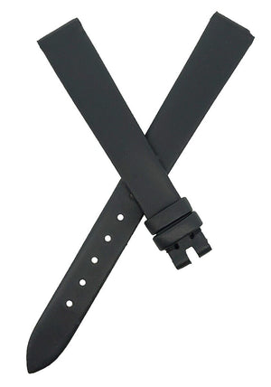 Chopard 12mm x 10mm Black Satin Women's Watch Band 105/70