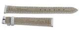Genuine Chopard 14mm x 12mm White Alligator Watch Band Strap 070
