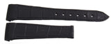 Genuine Chopard 22mm x 16mm Black Alligator Leather Watch Band Strap