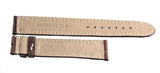 Montblanc Men's 19mm x 17mm Brown Alligator Leather Watch Band Strap FQH