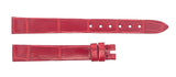 Chopard 11mm x 10mm Red Shiny Alligator Watch Band 105/70