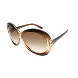 Tom Ford Margot Sunglasses Brown Gradient Lens FT226 47F 63-5 130