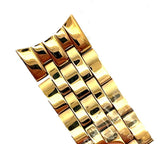 Joe Rodeo 22mm Gold-tone Stainless Steel Watch Band Strap