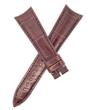 Ulysse Nardin 20mm x 16mm Men's Brown Leather Watch Band Strap