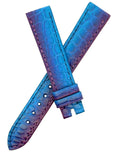 Chopard 16mm x 14mm Blue Alligator Women's Watch Band Strap 105/70