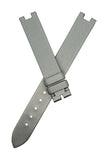 Chaumet  14mm x 14mm Gray  Satin Women's Watch Band Strap