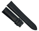 Genuine Longines 18mm x 16mm Black Leather Watch Band Strap L682116397