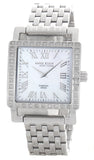 Anne Klein Diamond Women's White Mother of Pearl Dial Silver Tone Watch 12/1821