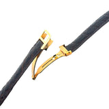 DeBeer 16mm Dark Brown Genuine Crocodile Men's Watch Band