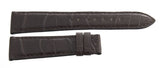 Zenith 19mm x 16mm Brown Alligator Men's Watch Band Strap 19-504 XS