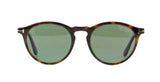 Tom Ford AURELE Dark Havana/Green Polarized Sunglasses FT0904 52R 52-19-145