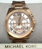 Michael Kors MK6367 Brecken Rose Gold Dial Rose Gold Chronograph Women's Watch