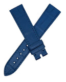 Chopard 18mm x 16mm Blue Shiny Alligator Watch Band B021-1106