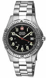 Wenger Men's Swiss Military Battalion Stainless Steel Bracelet Watch 72198