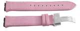 Aqua Master 19mm Widens to 22mm Pink Leather Special Watch Band Strap