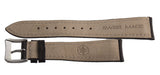 Raymond Weil 19mm Brown Leather Watch Band With Silver Buckle