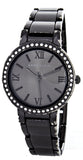 Anne Klein Women's Black Dial Black Band Watch - AK/1889