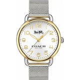 COACH Delancey Silver Dial Stainless Steel Mesh Ladies Watch 14502802