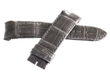 Frederique Constant Geneve 20mm x 18mm Grey Alligator Watch Band