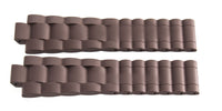 Genuine Chaumet 22mm x 18mm Brown Rubber Watch Band Strap