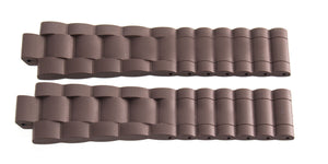 Genuine Chaumet 22mm x 18mm Brown Rubber Watch Band Strap