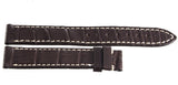 Genuine Longines 15mm x 14mm Brown Watch Band Strap L682135761