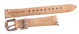 Fossil Women's 16mm x 14mm Beige Leather Gold Buckle Watch Band Strap ES4007