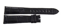 Genuine Omega Seamaster Black Alligator Strap Band 20mm x 16mm CUZ013142 GJB