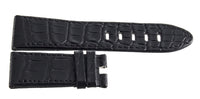 Montblanc Men's 22mm x 20mm Black Alligator Leather Watch Band Strap FTK