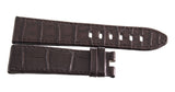 Montblanc Men's 22mm x 20mm Dark Brown Alligator Leather Watch Band Strap FTK