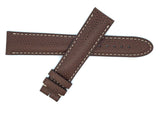 Montblanc Men's 19mm x 17mm Brown Alligator Leather Watch Band Strap FUE