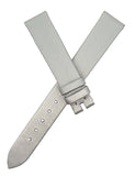 Chopard 14mm x 12mm Silver Satin Women's Watch Band Strap 105/60