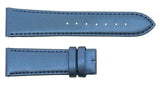 Jacob & Co. 20mm x 18mm Navy Blue Satin Leather Watch Band Strap