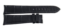 Greubel Forsey 22mm x 18mm Black Alligator Leather Watch Band Strap