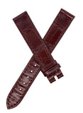 Genuine Chopard 15mm x 14mm Brown Alligator Watch Band Strap 105/70