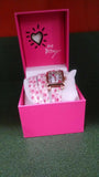 Betsey Johnson Women's BJ00670-07 Floral Double Wrap Strap Pink Floral One Size