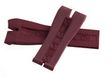 Roger Dubuis 27mm x 21mm Burgundy Rubber Watch Band Strap SED 46/48 M