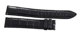 Dior Homme 19mm x 17mm Black Alligator Watch Strap Band