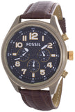 Fossil Men's DE5000  Sport Black Dial Chronograph Watch