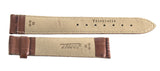 Tissot 18mm x 16mm Brown Alligator Leather Band Strap T610014524