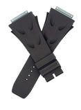 Richard Mille 19mm x 18mm Brown Rubber Watch Band Strap 11-03S OEM Genuine