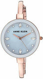 Anne Klein Women's AK/3352 Swarovski Crystal Accented Bangle Watch and Bracelet