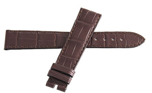 Genuine Chopard 19mm x 16mm Brown Alligator Watch Band 115 B0208-0964