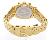 Aqua Master W#351 Versoix Chrono Gold-Tone Dial Stainless Steel Band Watch
