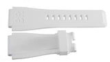 New Original Bell & Ross Mens White Rubber Watch Strap Band 24mm x 24mm