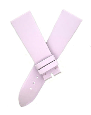 Chopard 22mm x 18mm Pink Satin Leather Watch Band Strap B2804-0012
